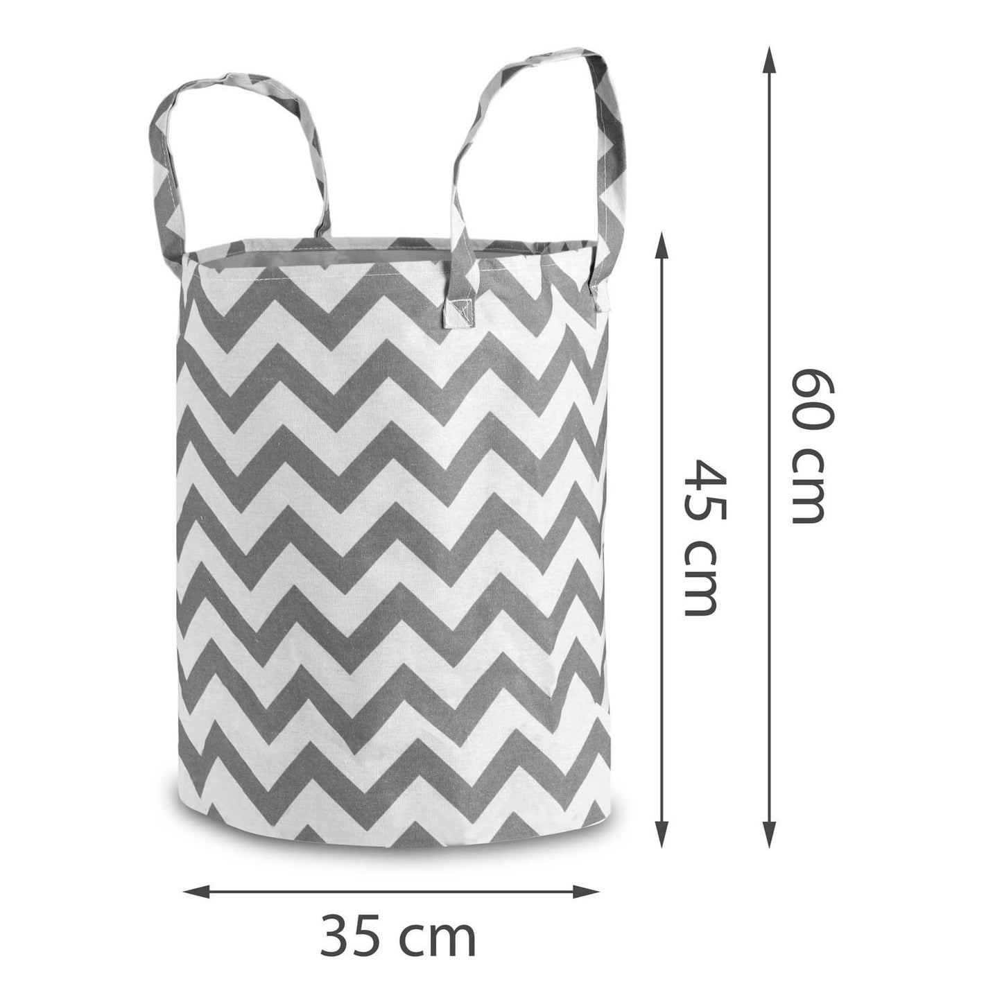 Toy basket Nukido - Grey