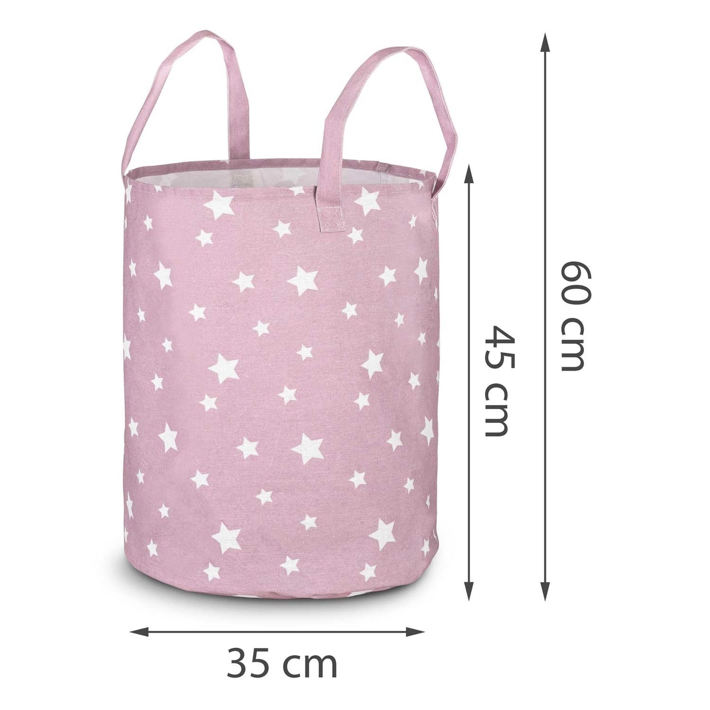 Toy basket Nukido - Pink