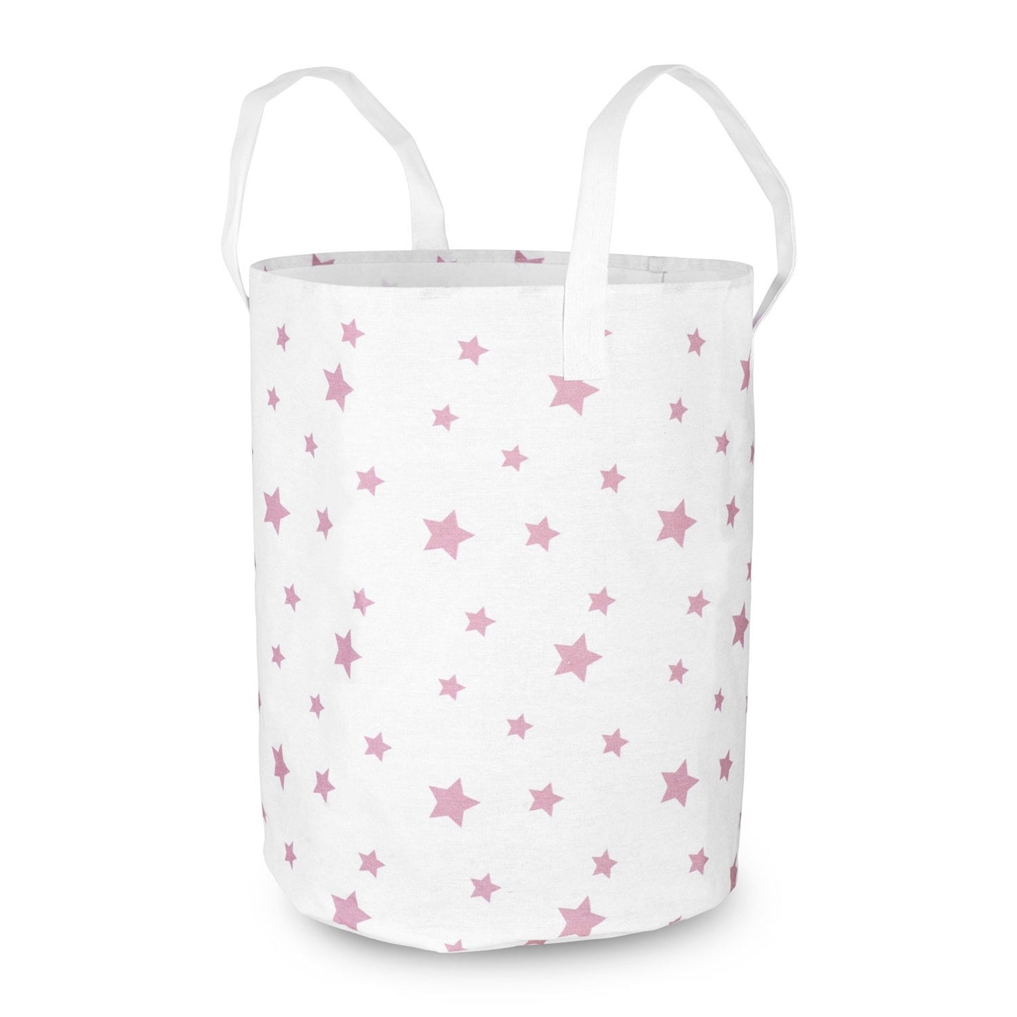 Toy basket Nukido - White with Stars
