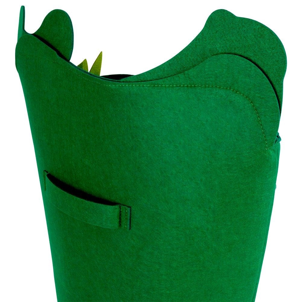 Toy basket with crocodile motif - Perfect for the children's room