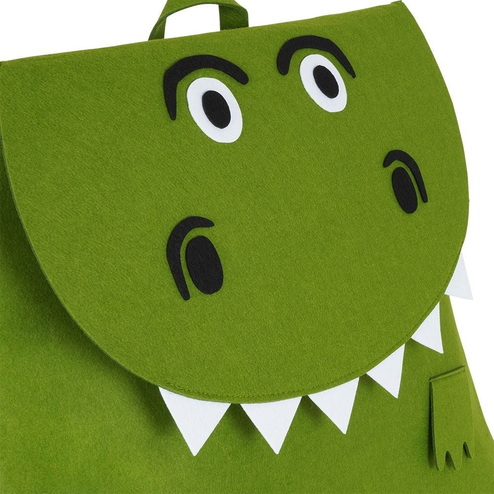 Toy basket with dinosaur motif for the children's room