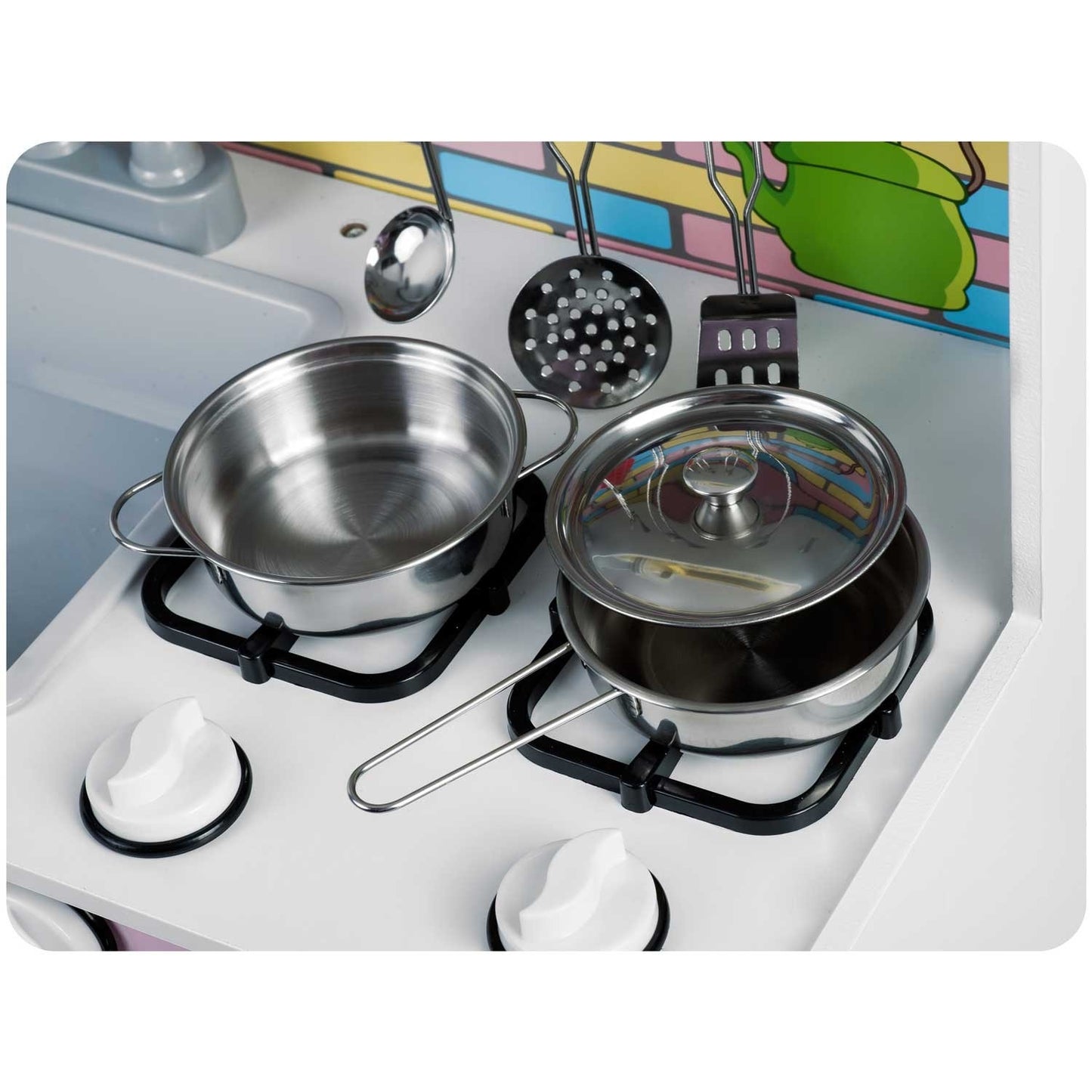Toy kitchen utensils, 5 parts
