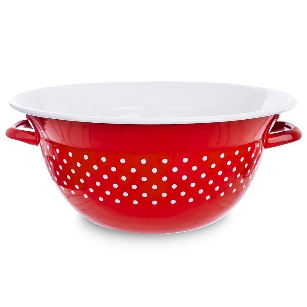 Traditional Bowl 2.5L with Enameled Steel Handle