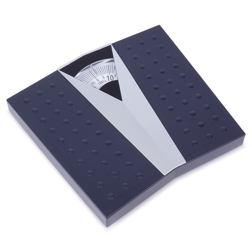 Traditional bathroom scale with non-slip base
