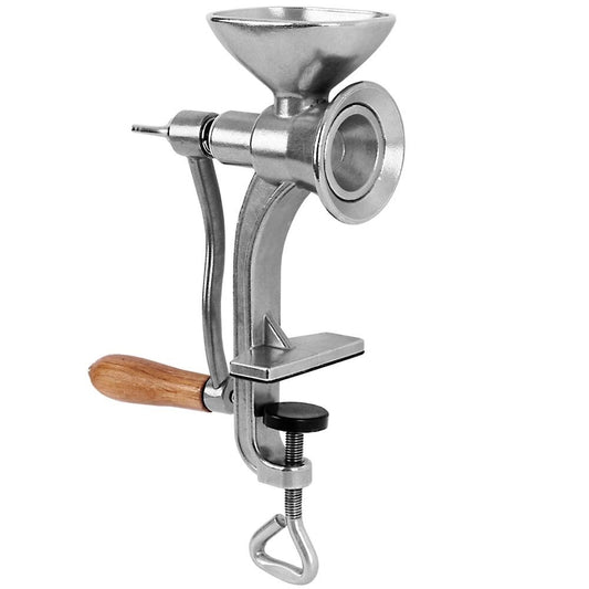 Traditional poppy mill for perfectly ground seeds for baking