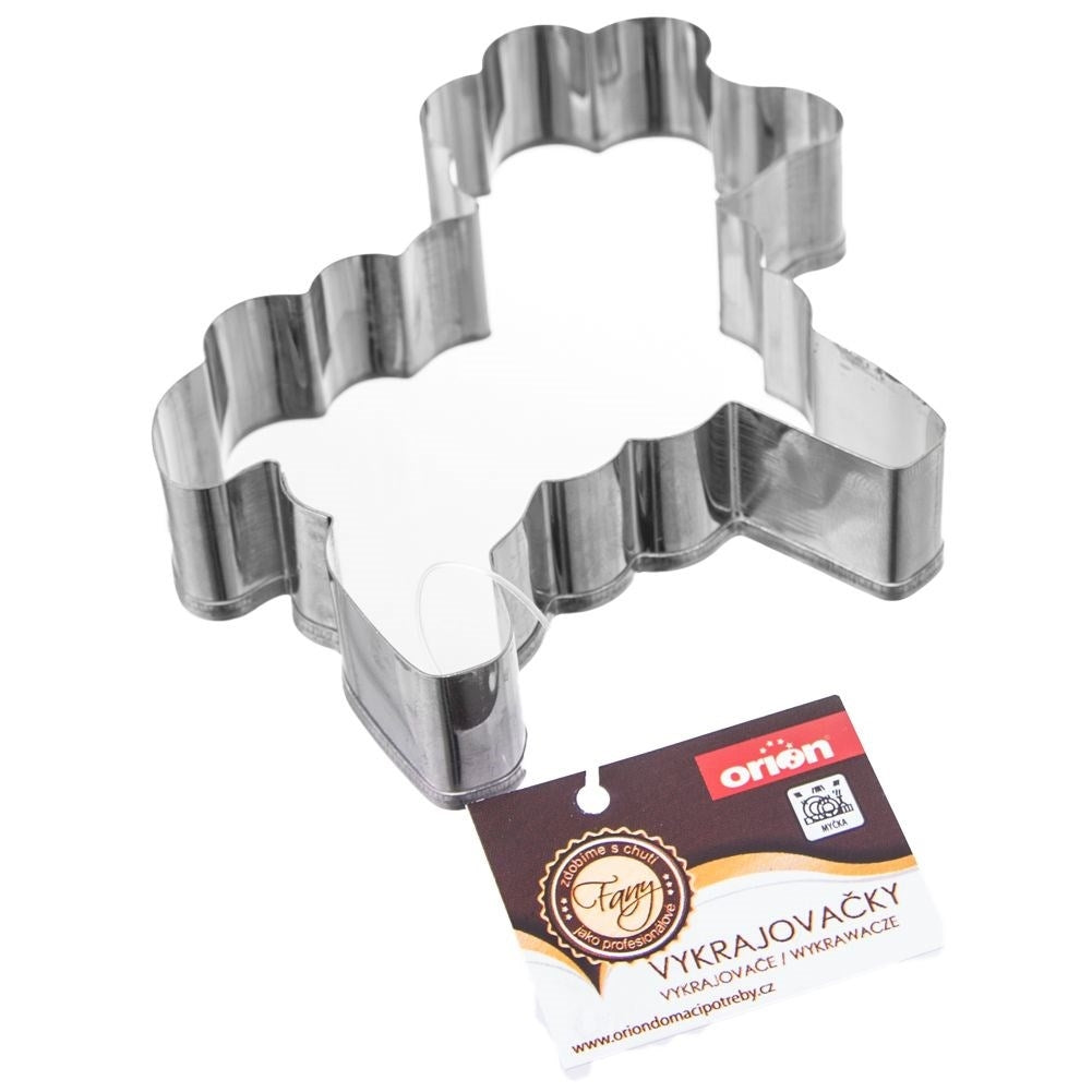Traditional sheep-shaped cake tin in stainless steel