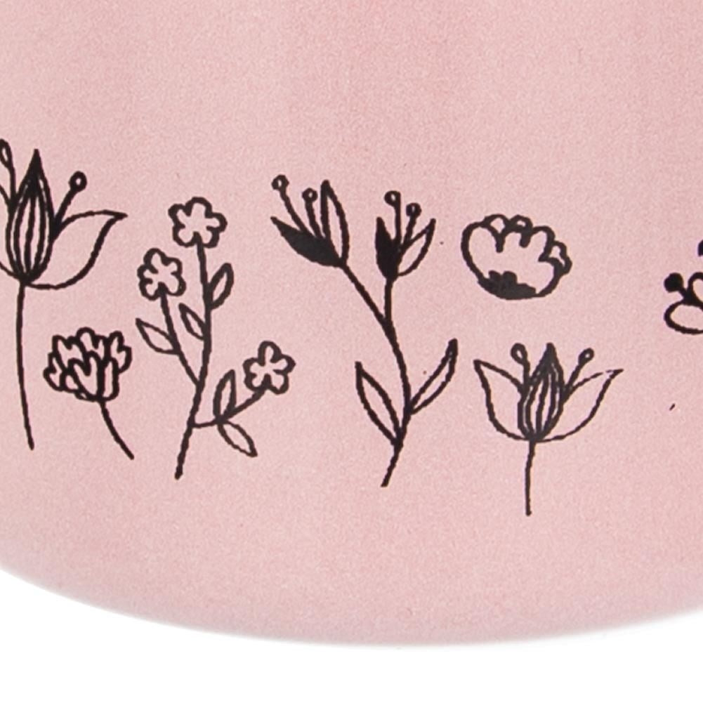 Traditional steel enamel mug, 8 cm diameter, for drinks and decoration