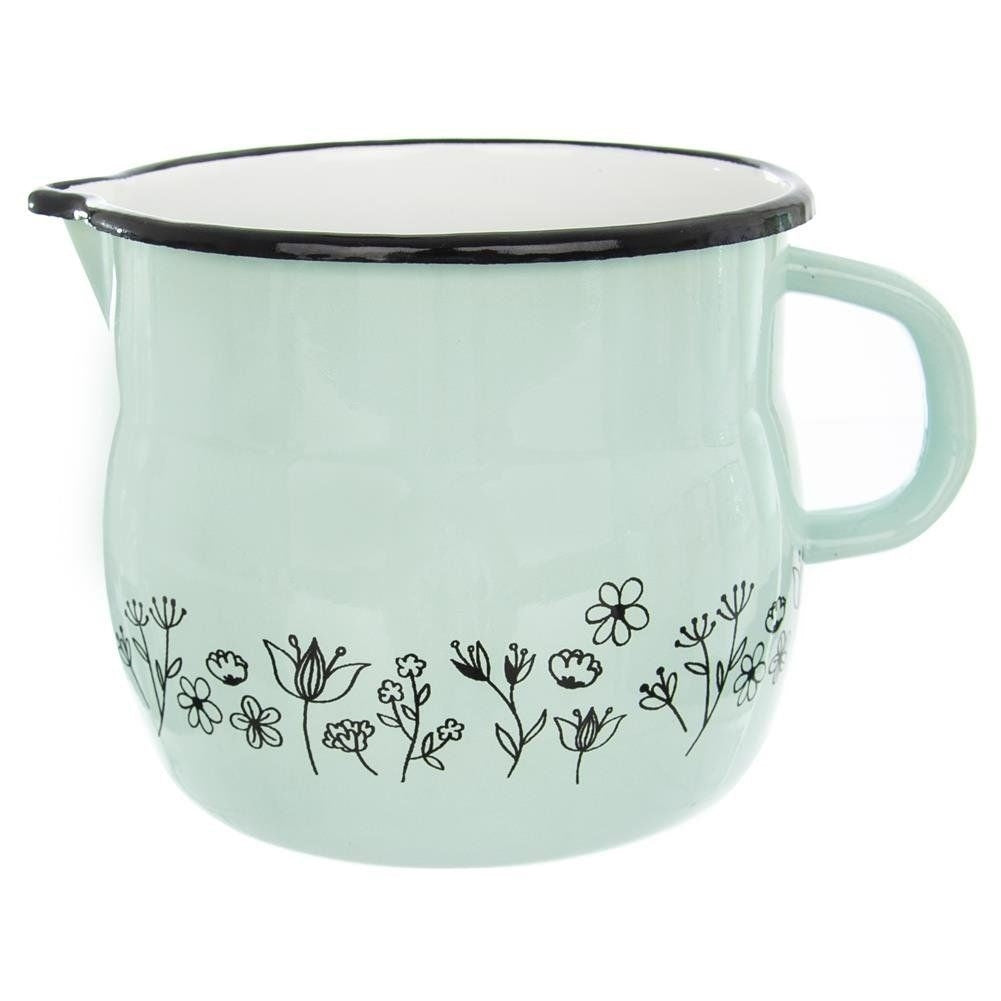 Traditional steel mug 14 cm - Perfect for drinks and decoration