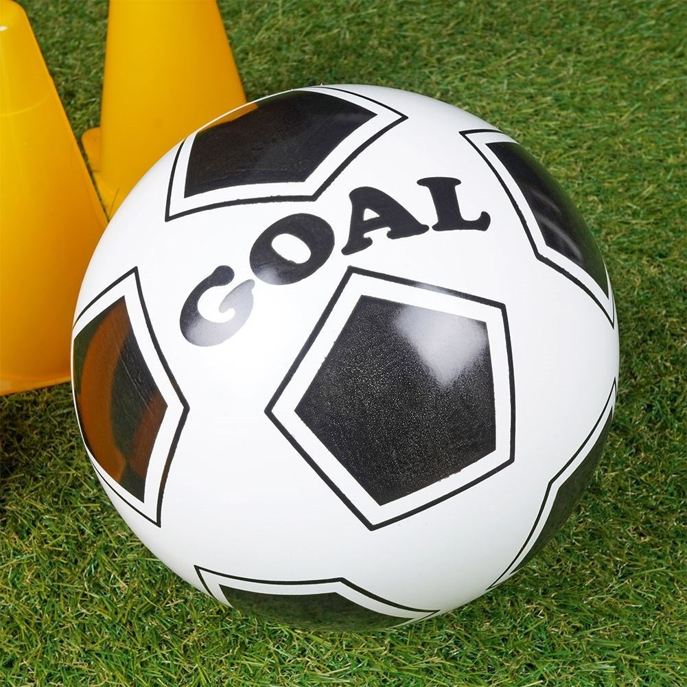 Training Cones & Ball: 4 Orange Cones for Play