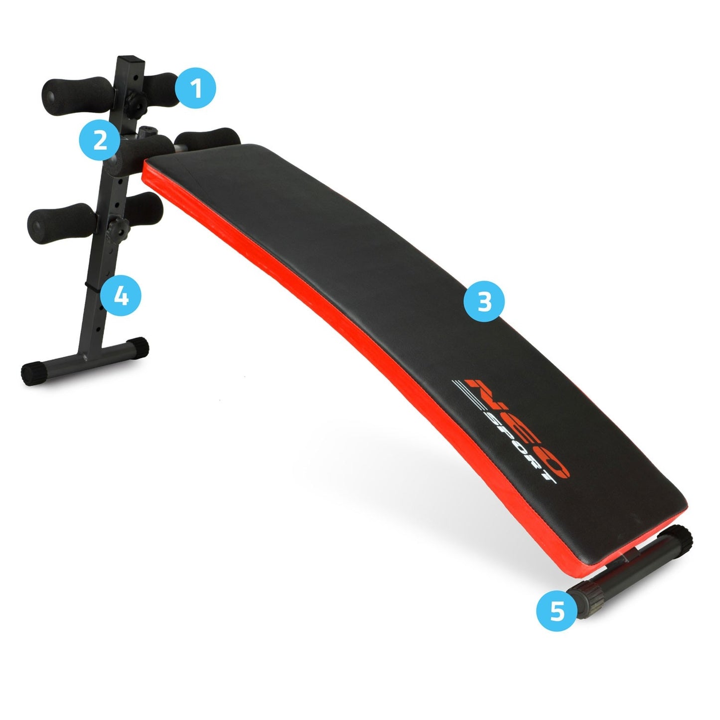 Training bench for oblique bench press Neo-Sport NS-09