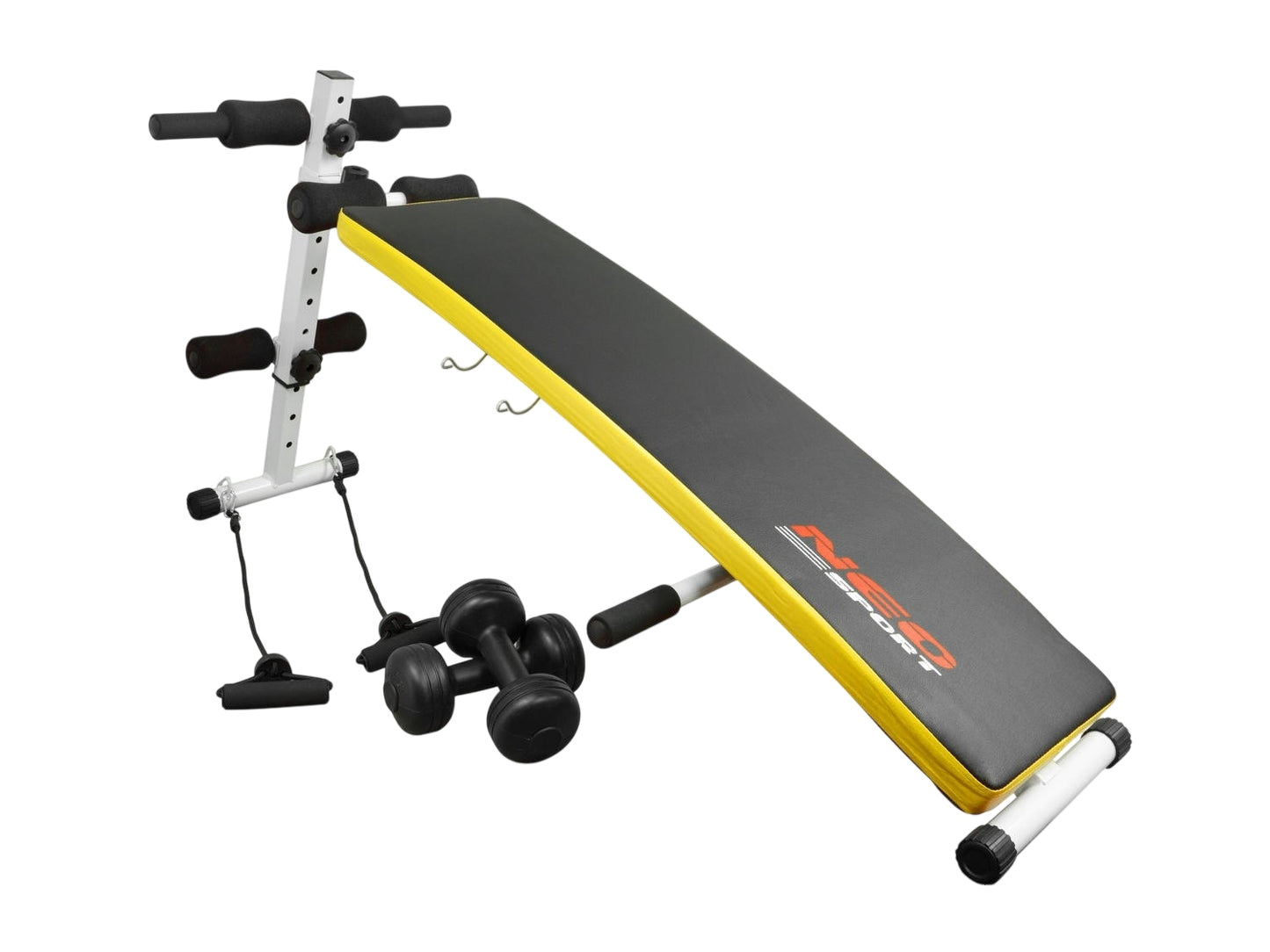 Training bench with expander band and dumbbells Neo-Sport NS-07