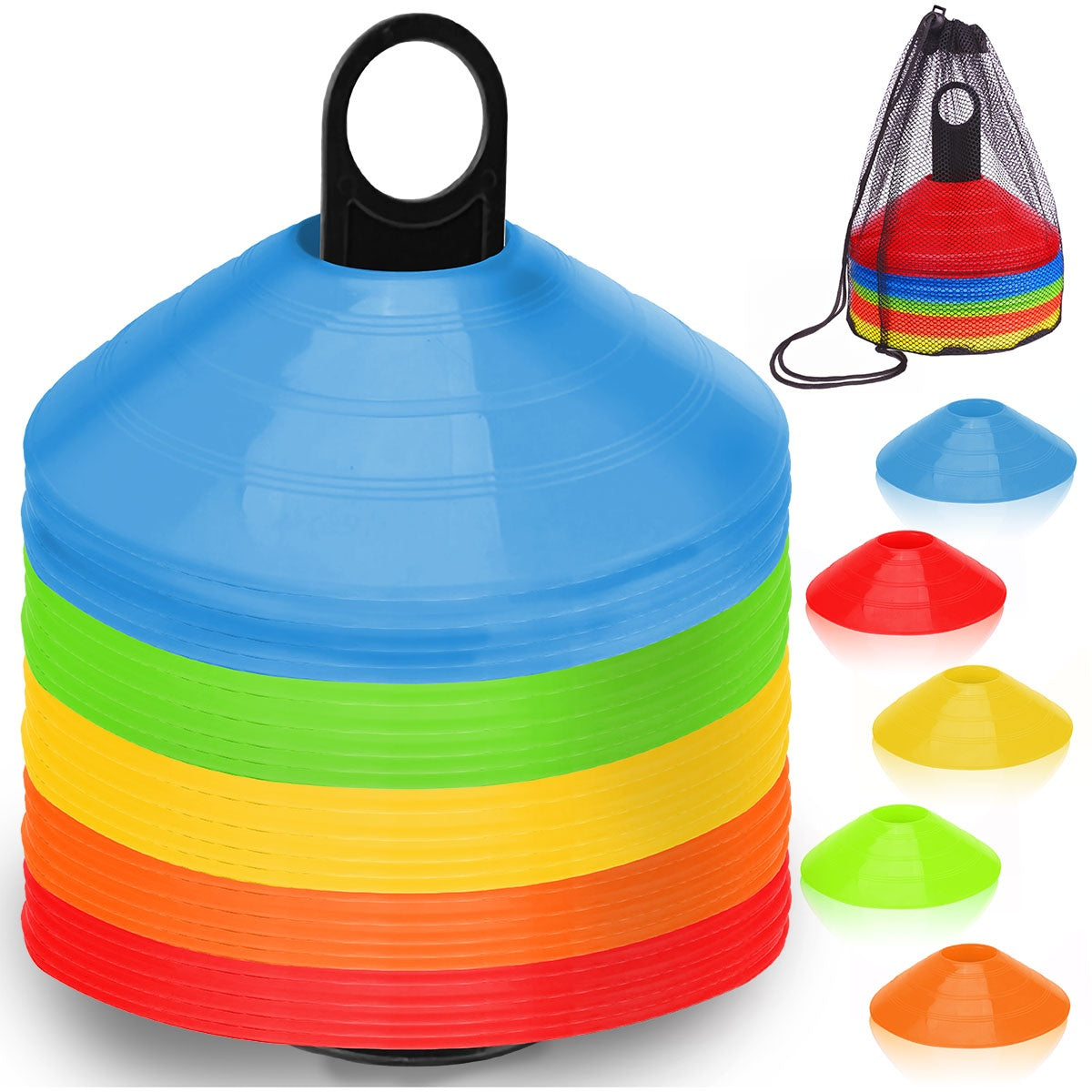 Training cones, cones, 50 pcs. Neo-Sport NS-968