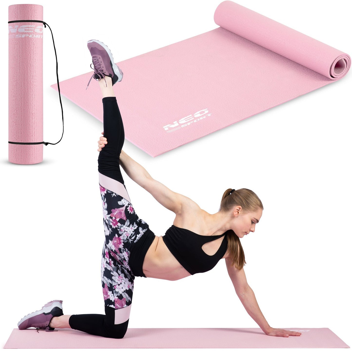 Training mat Neo-Sport 173 x 61 cm - Pink (192101)