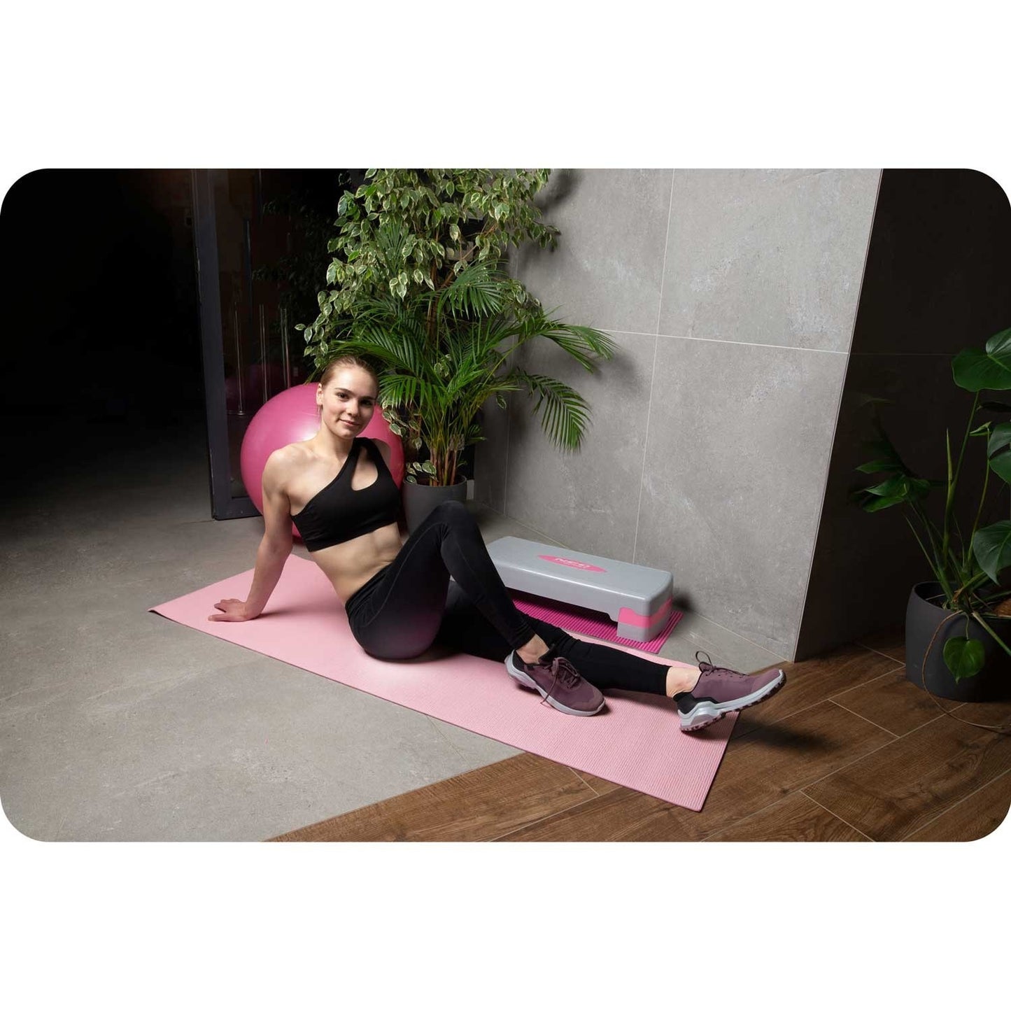 Training mat Neo-Sport 173 x 61 cm - Pink (192101)
