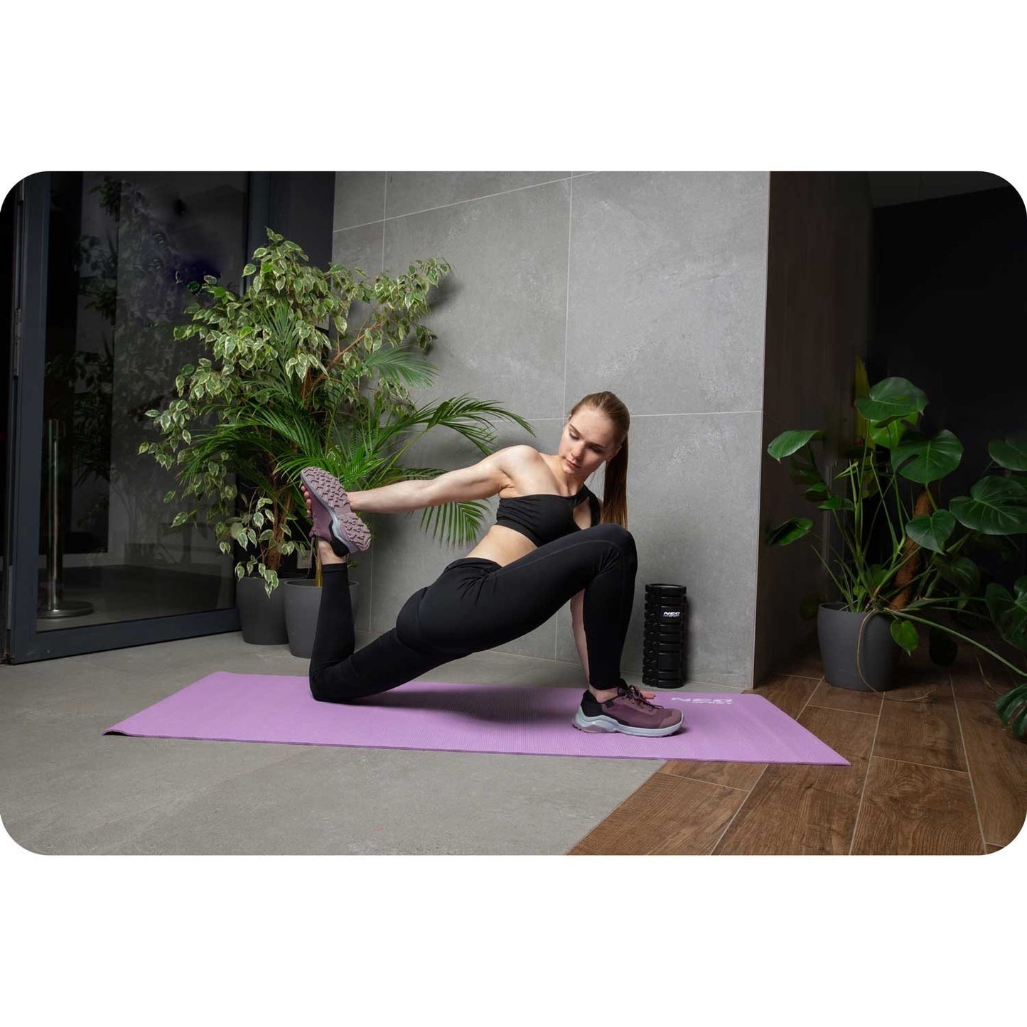 Training mat Neo-Sport 173 x 61 cm - Purple (192102)