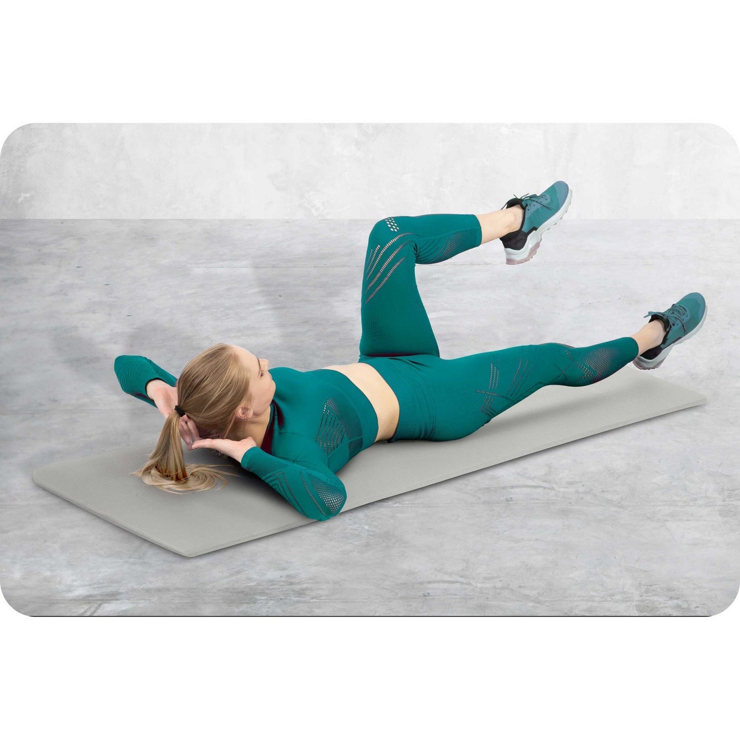 Training mat Neo-Sport 183 x 60 cm - Grey