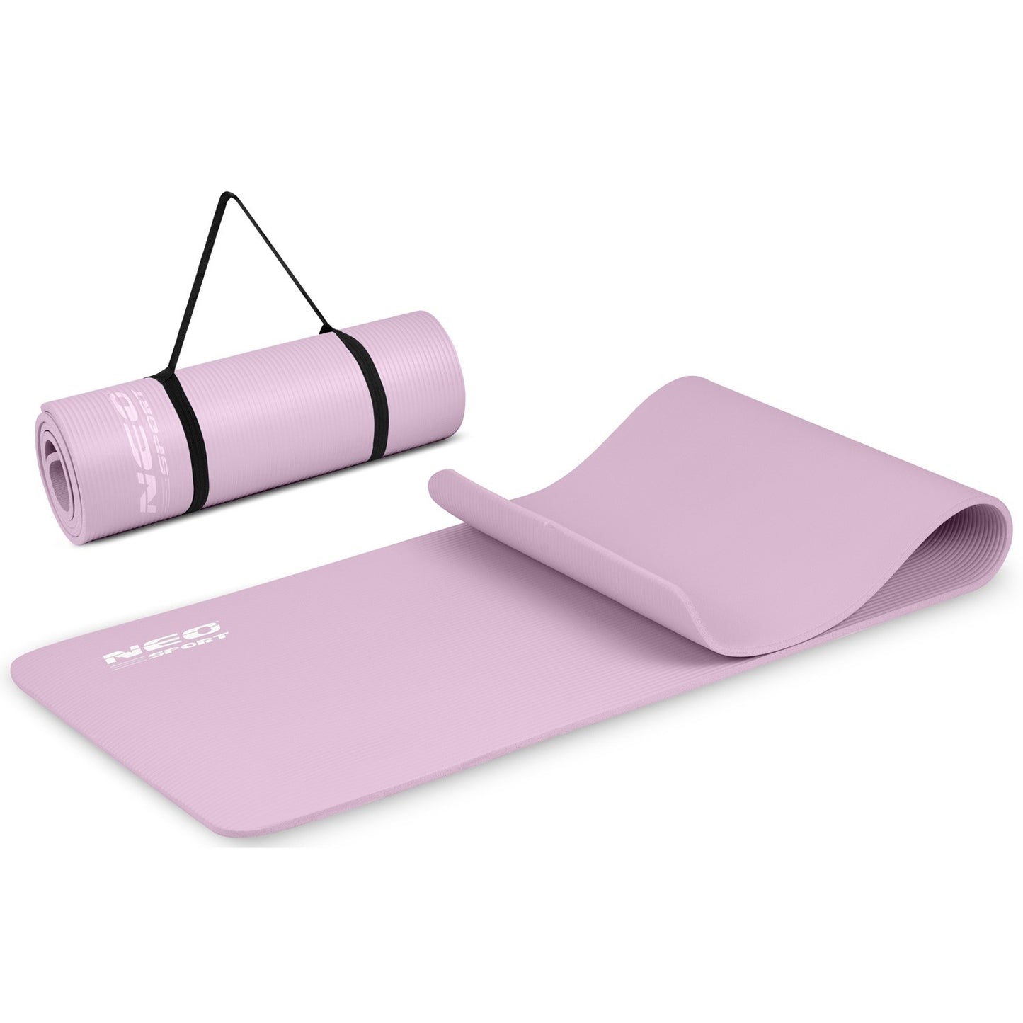 Exercise mat 183 x 60 x 1 cm Neo-Sport - 192201 purple