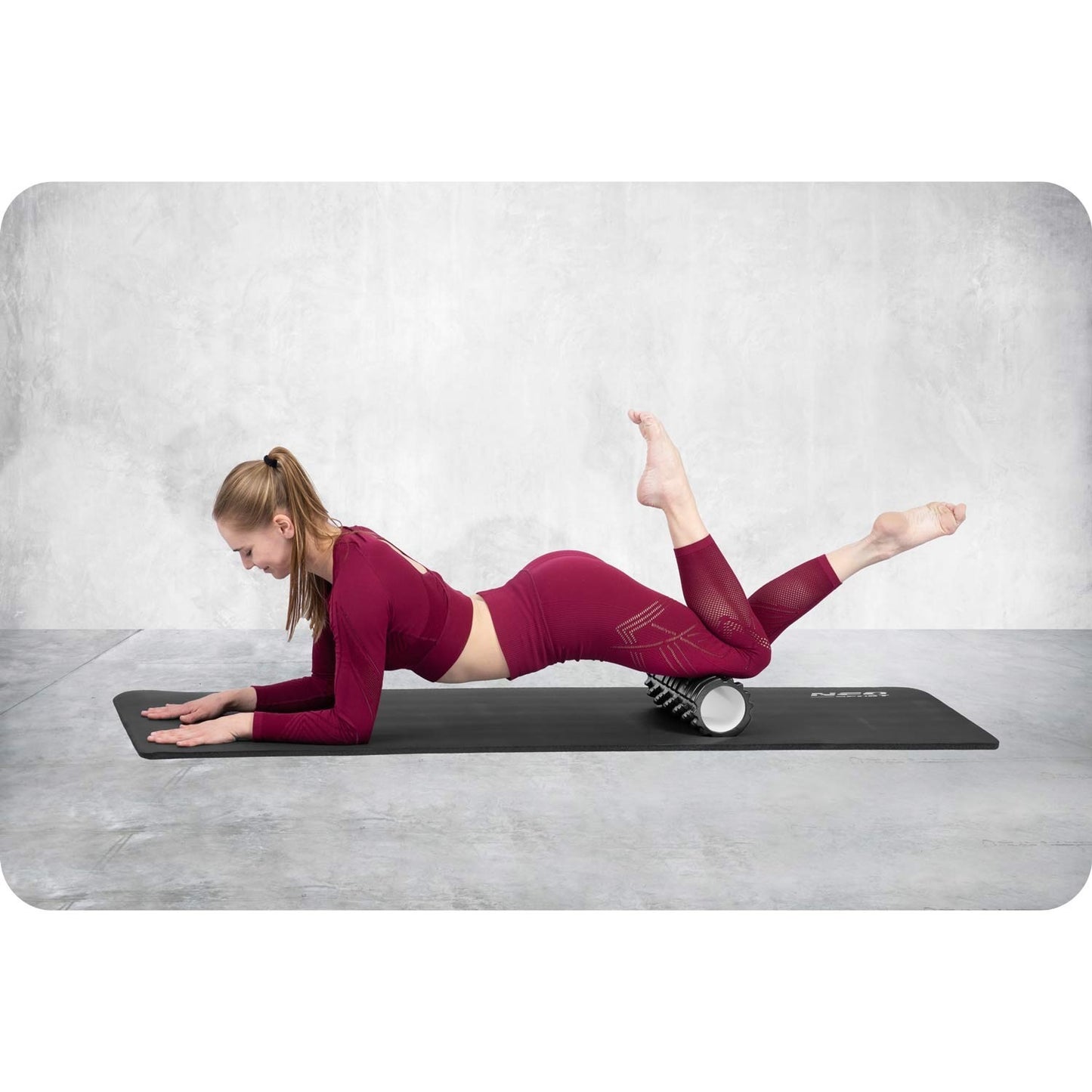 Training roller 33x14 cm NS-953 black