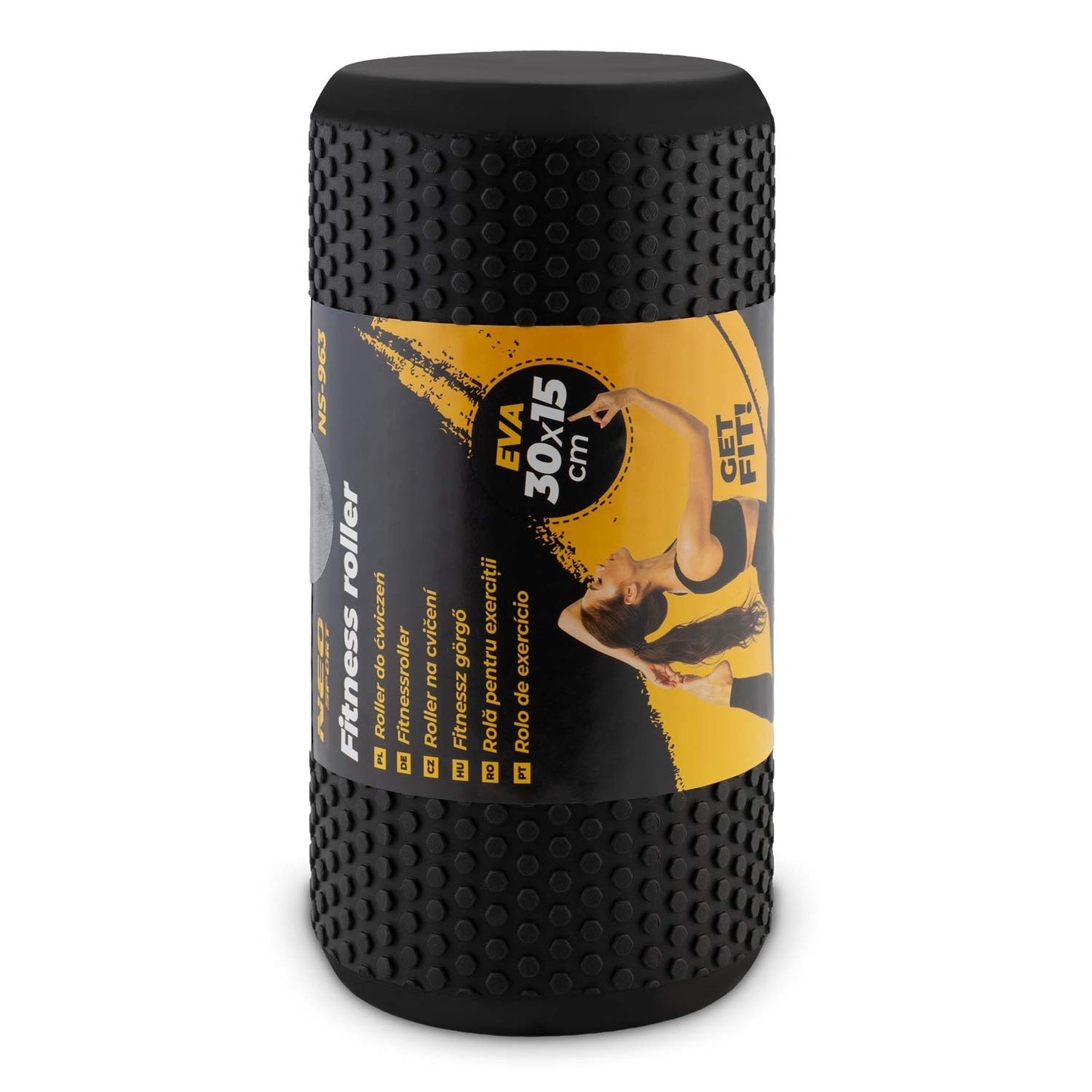 Training roller EVA NS-963 Black