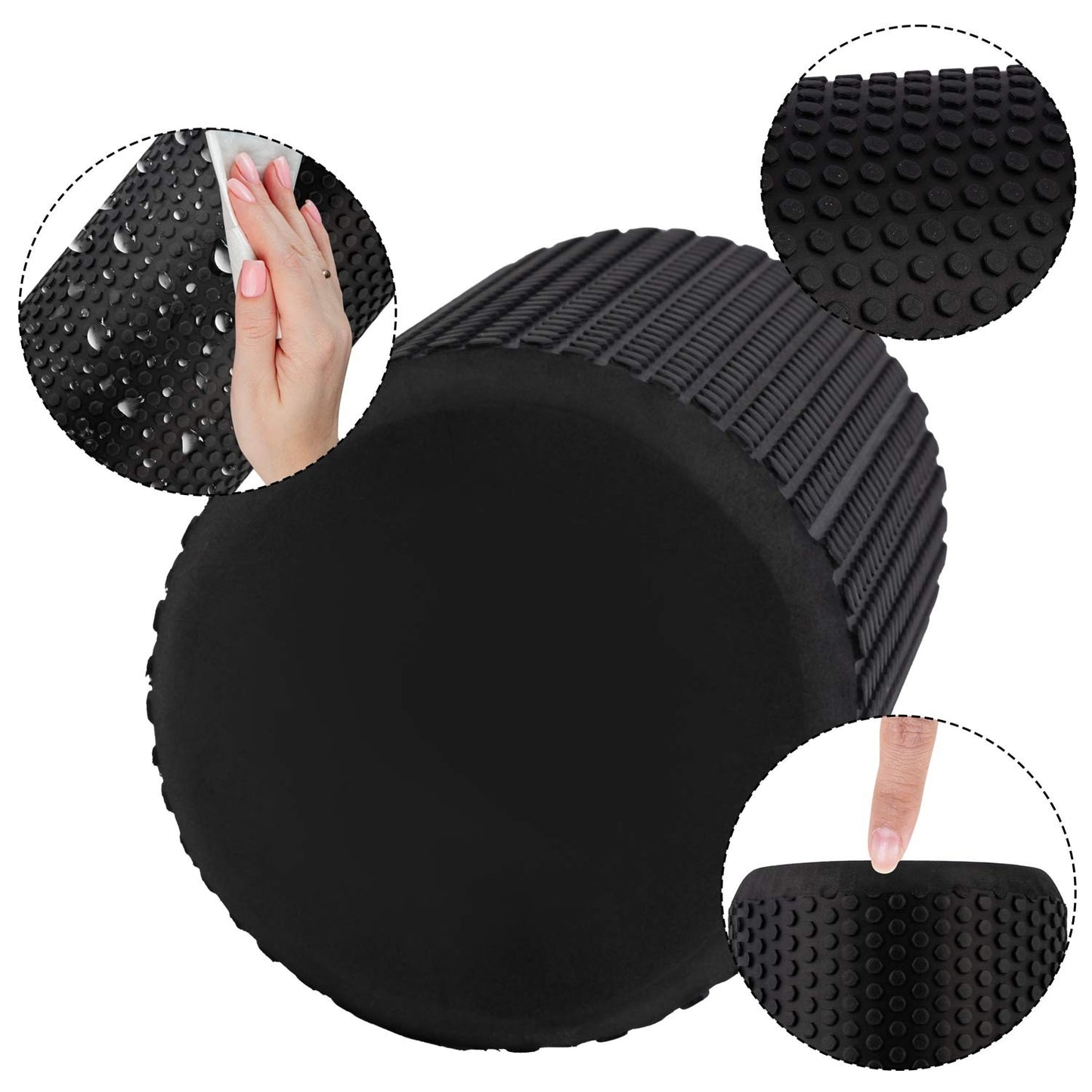 Training roller EVA NS-963 Black