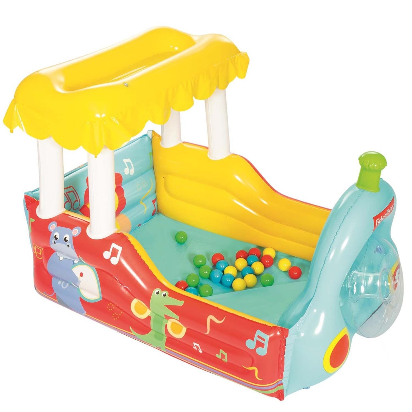Train playpen + balls Fisher-Price Bestway 93537