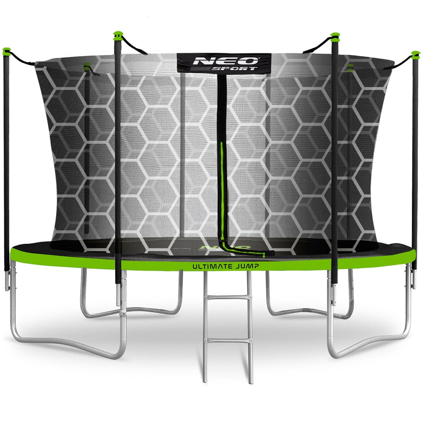 Trampoline Ladder, 2-Step, Fits 10-14ft