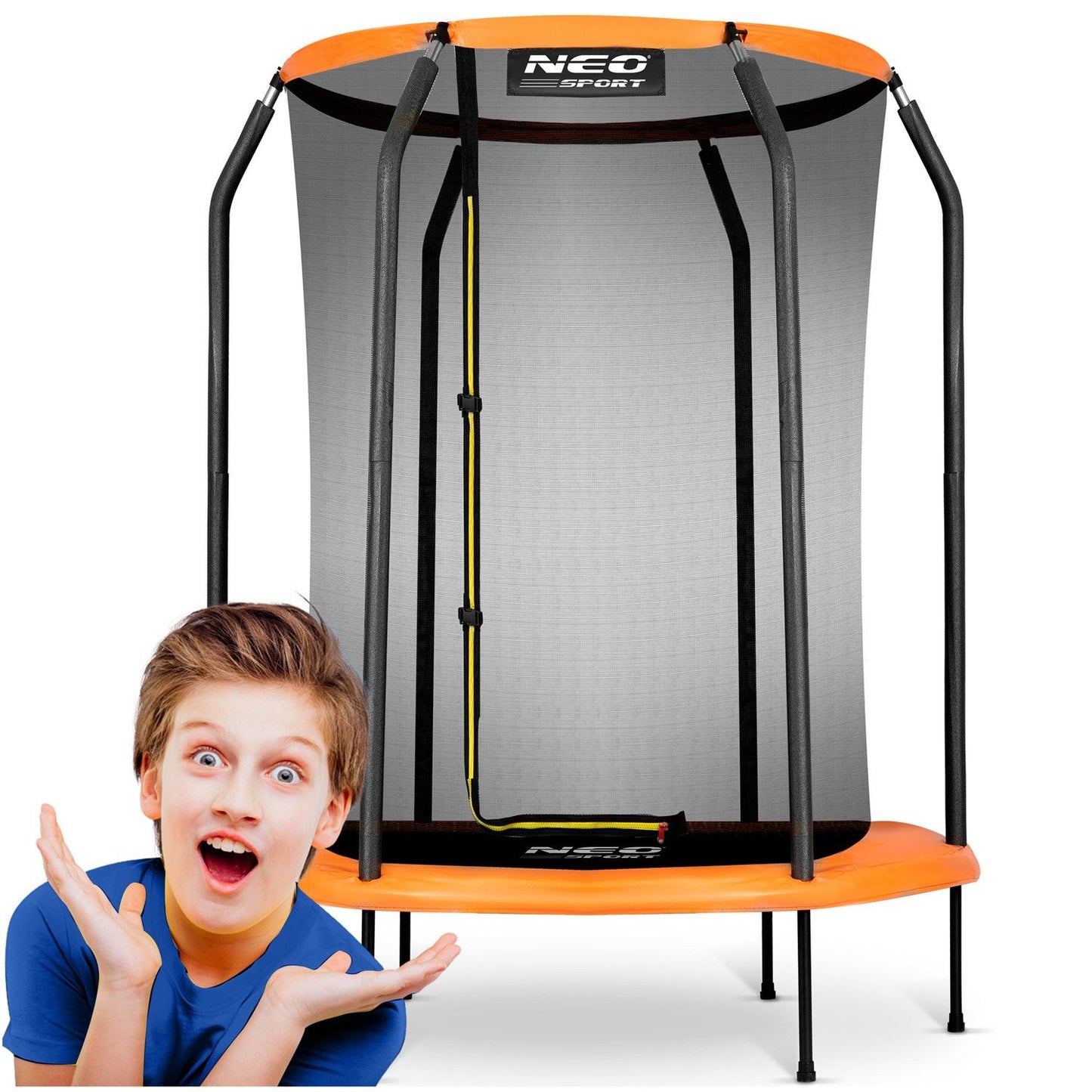 Children's Garden Trampoline with Safety Net, 152 cm