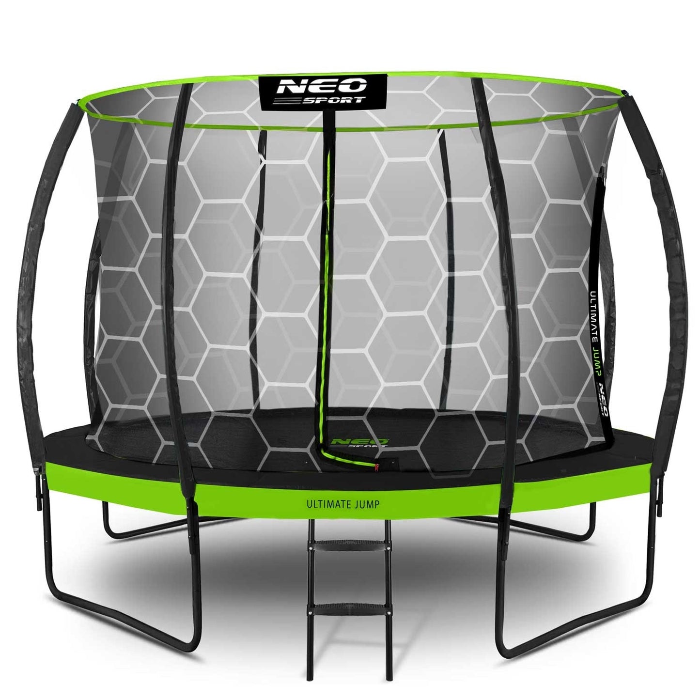 Trampoline for the garden, 374 cm with inner protective net from Neo-Sport
