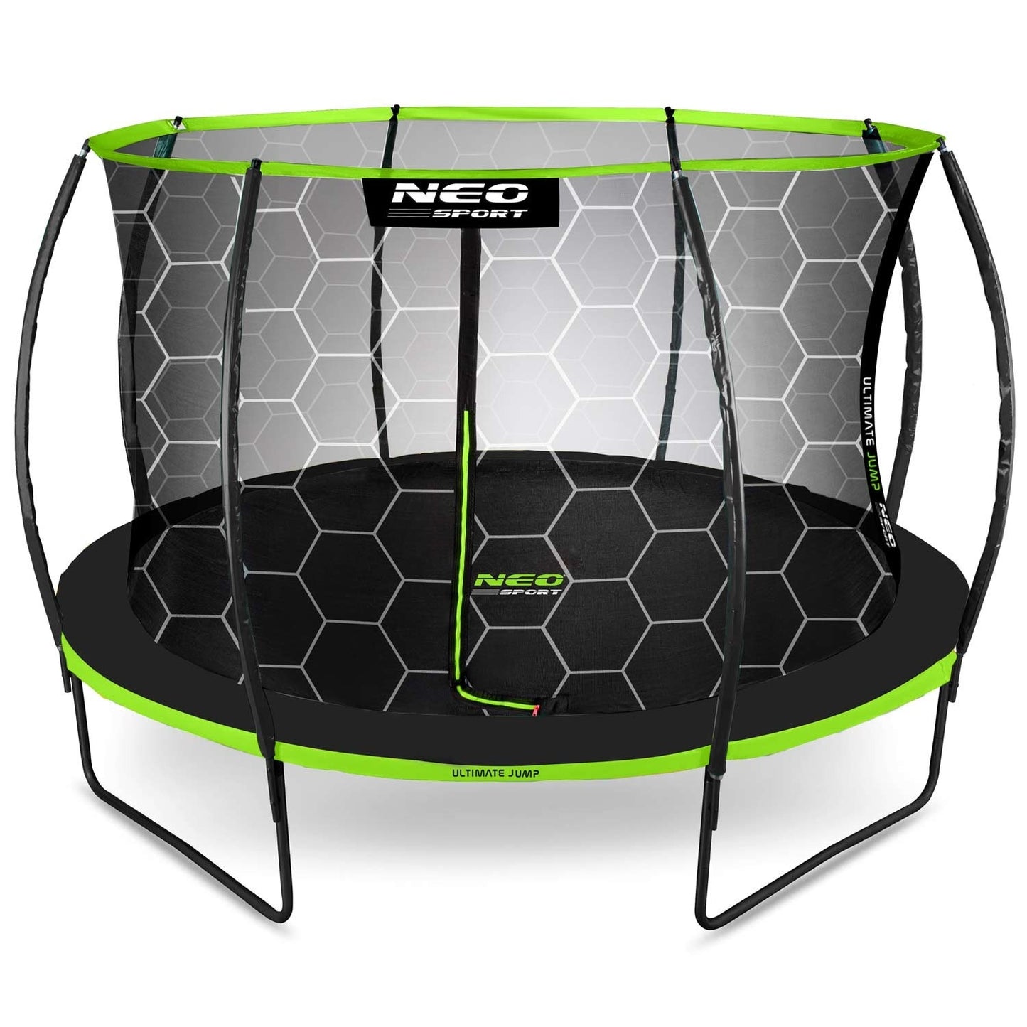 Trampoline for the garden, 374 cm with inner protective net from Neo-Sport