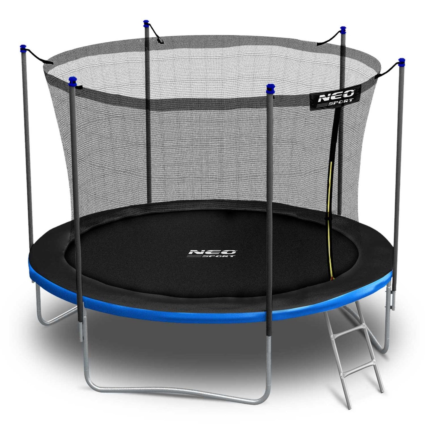 Trampoline for the garden 8ft/252cm with internal safety net and ladder Neo-Sport