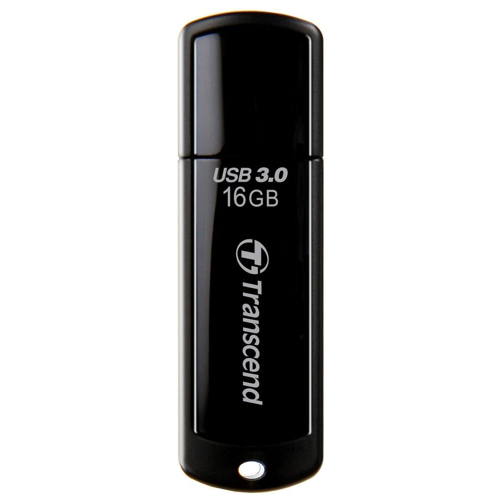 Transcend JetFlash 730 USB 3.0 memory stick 16GB Black