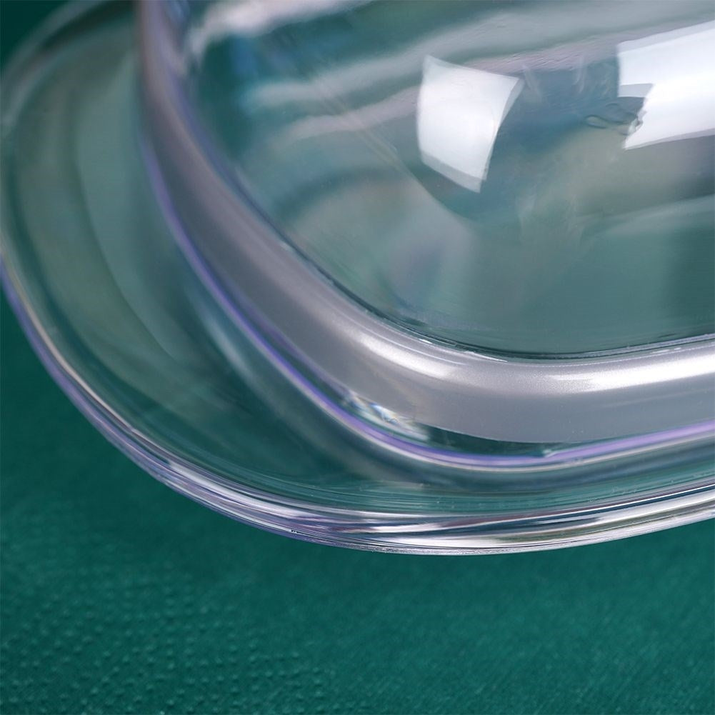 Transparent Butter Container in Plastic for Storage and Serving