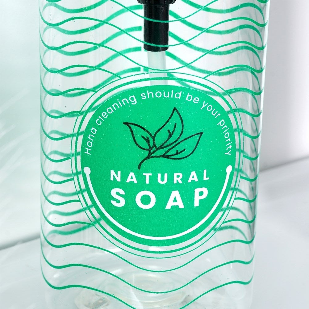 Transparent Dispenser for Detergent/Soap 500 ml
