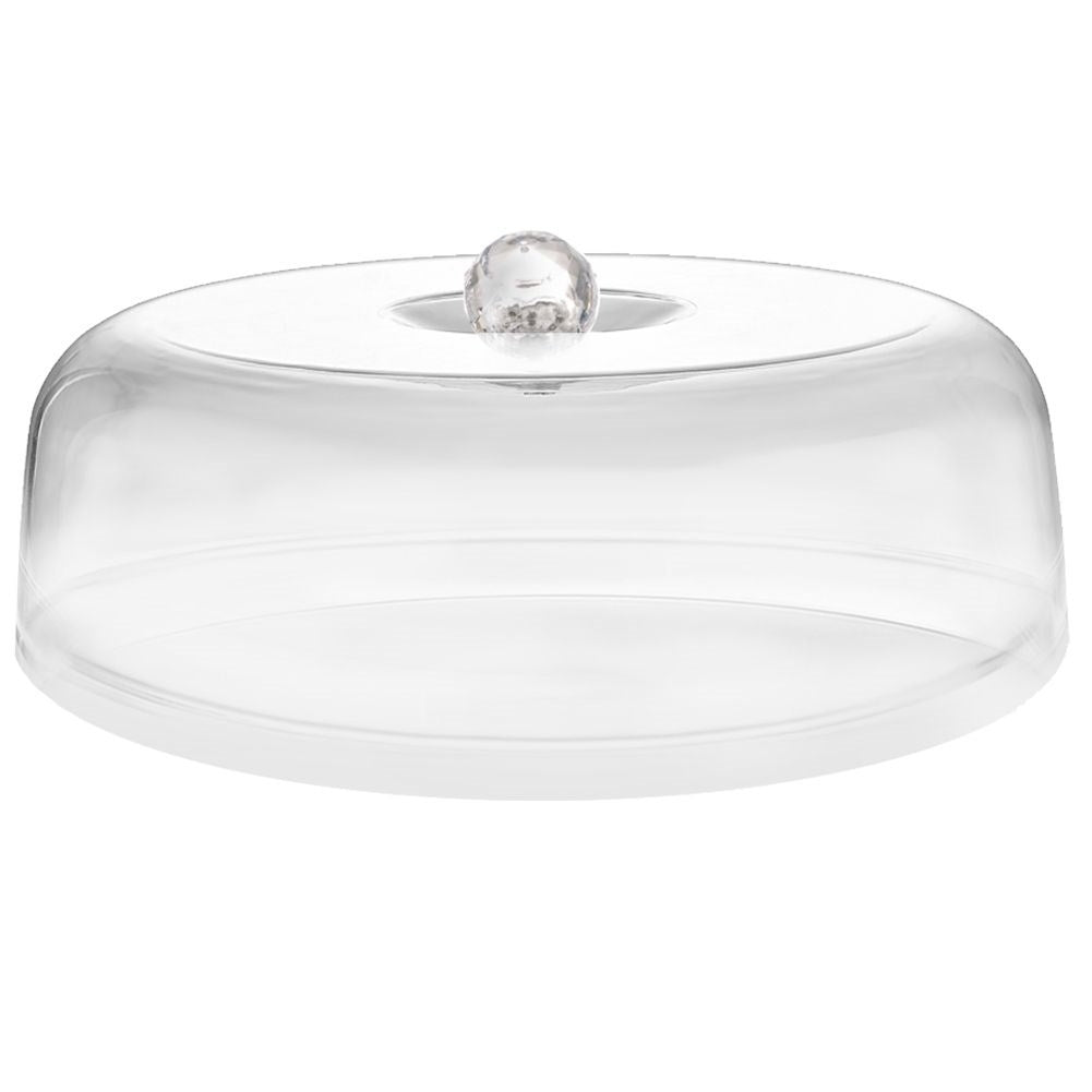 Transparent Food Protection in Acrylic with Handle, 29.5 cm