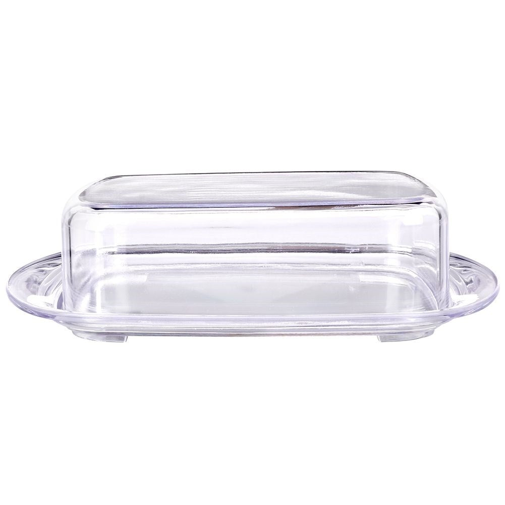 Transparent butter box for fresh storage and serving