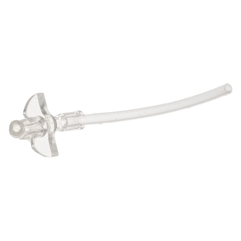 Transparent straw for thermoses, 18 cm, silicone