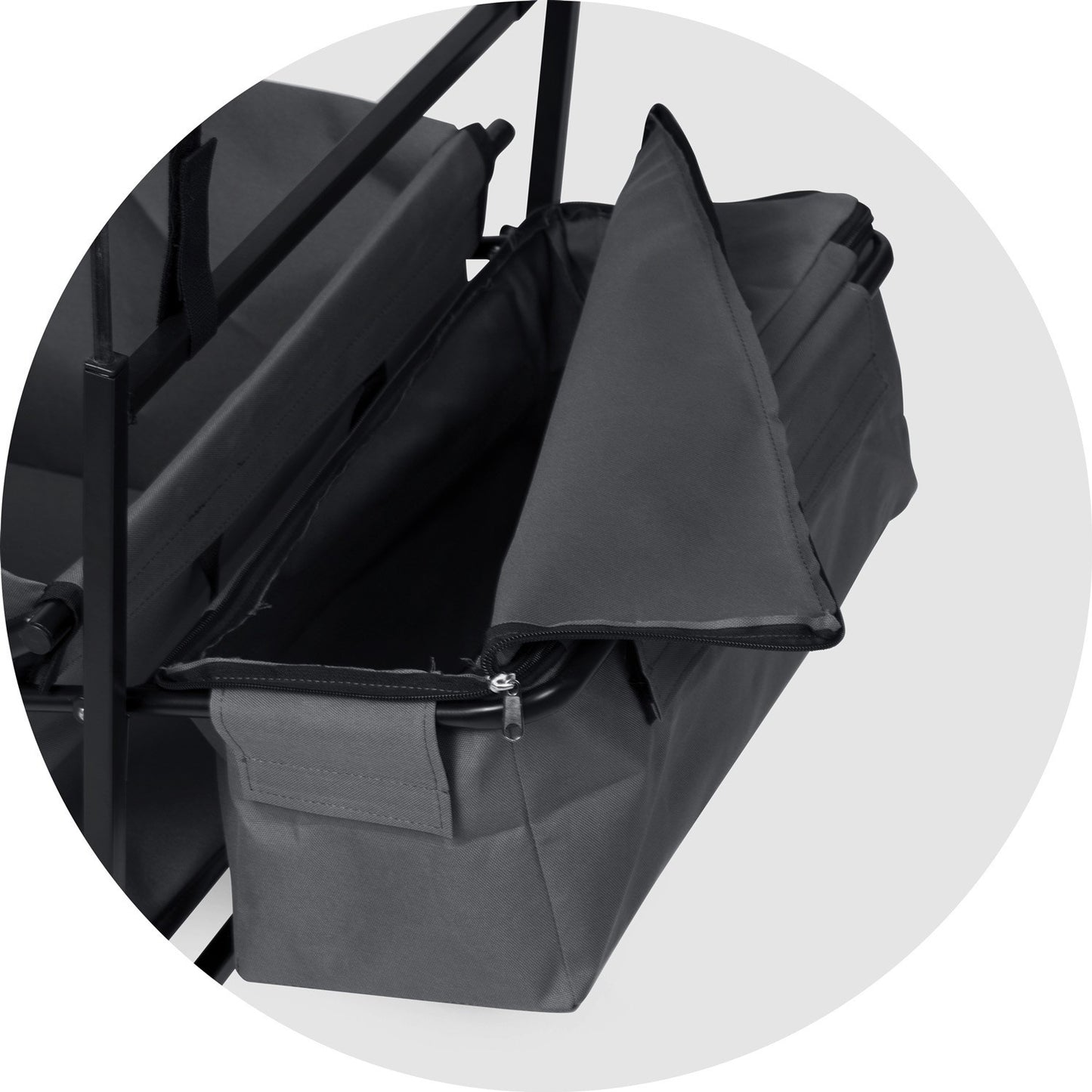 Transport trolley, foldable 80l Humberg HM-514