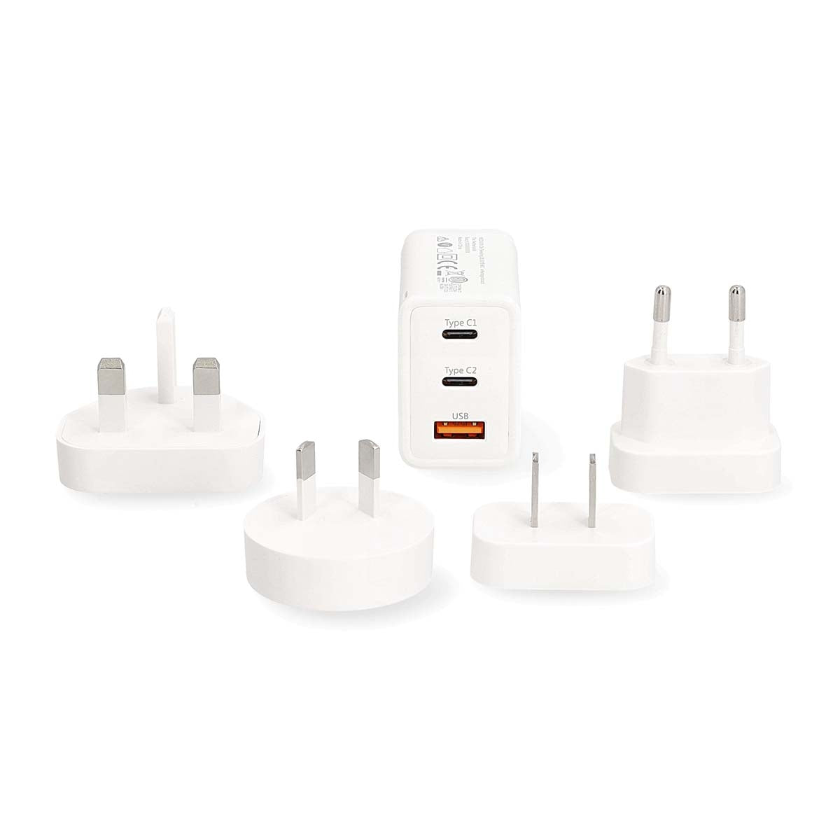 Travel Adapter | 100 - 240 V AC 50/60 Hz | 65 W | White