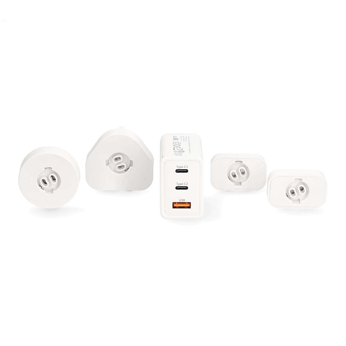Travel Adapter | 100 - 240 V AC 50/60 Hz | 65 W | White