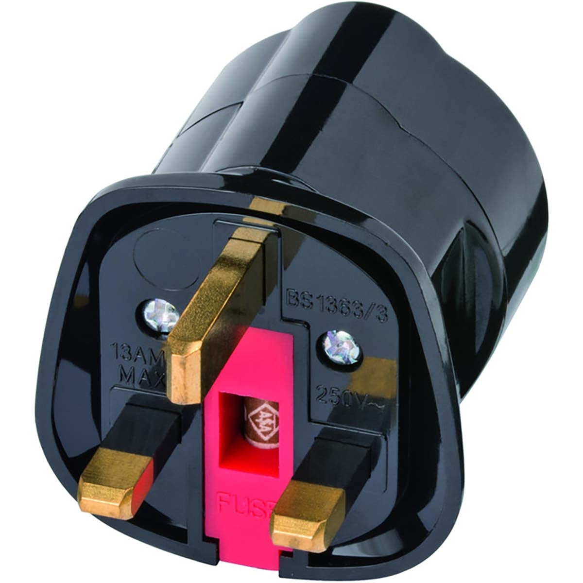 Travel Adapter Europe to UK Earthed
