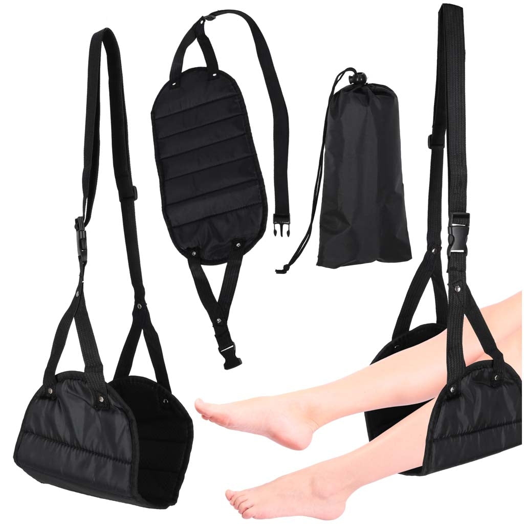 Travel Footrest Hammock – Compact, Portable, Adjustable