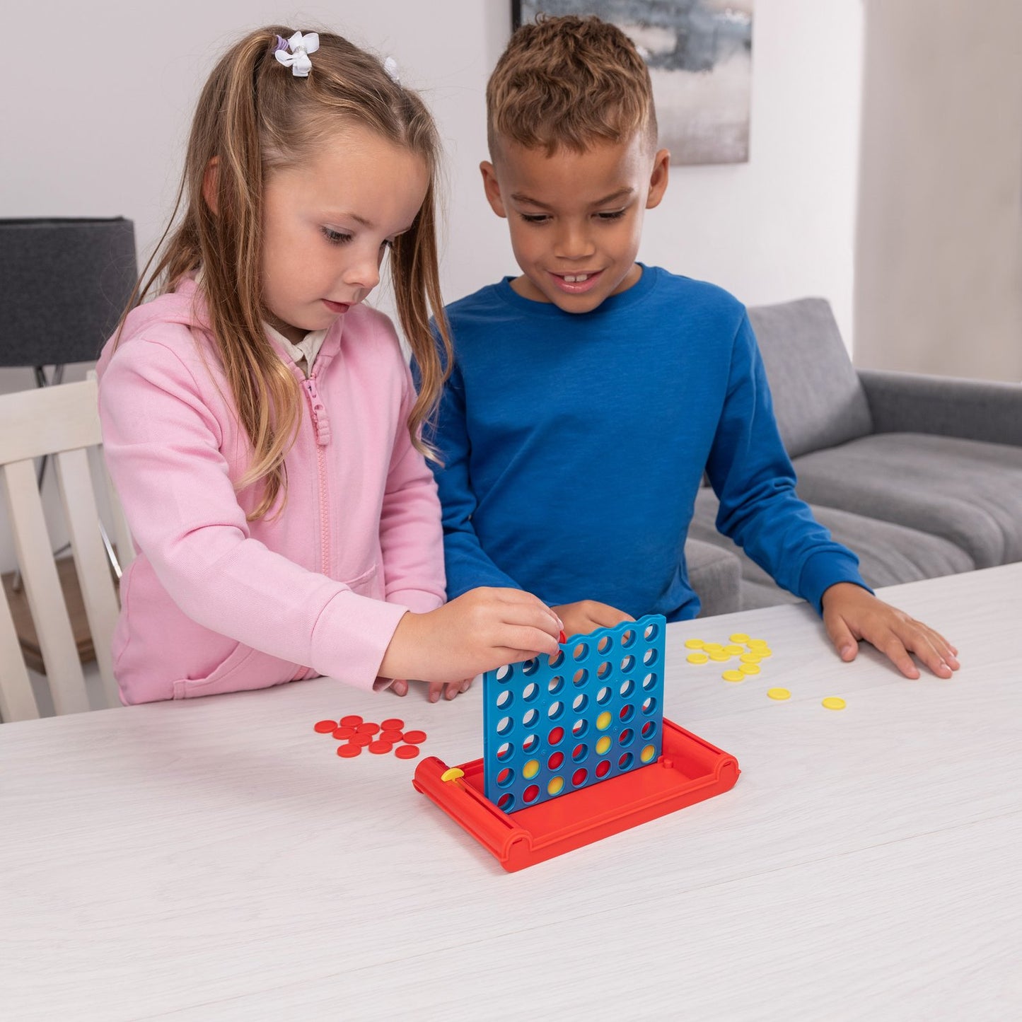 Travel 4-in-a-Row Game, Nordic Edition, Ages 3+