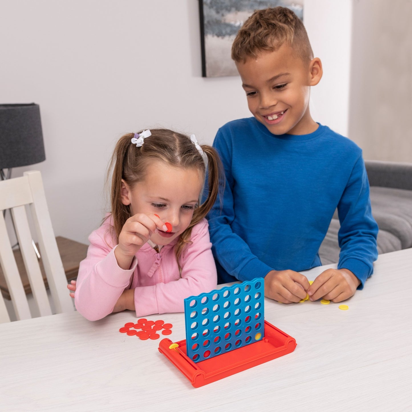 Travel 4-in-a-Row Game, Nordic Edition, Ages 3+