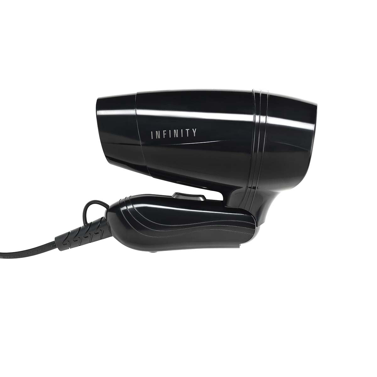 Travel Hair Dryer, Foldable Handle, Black, 1200W