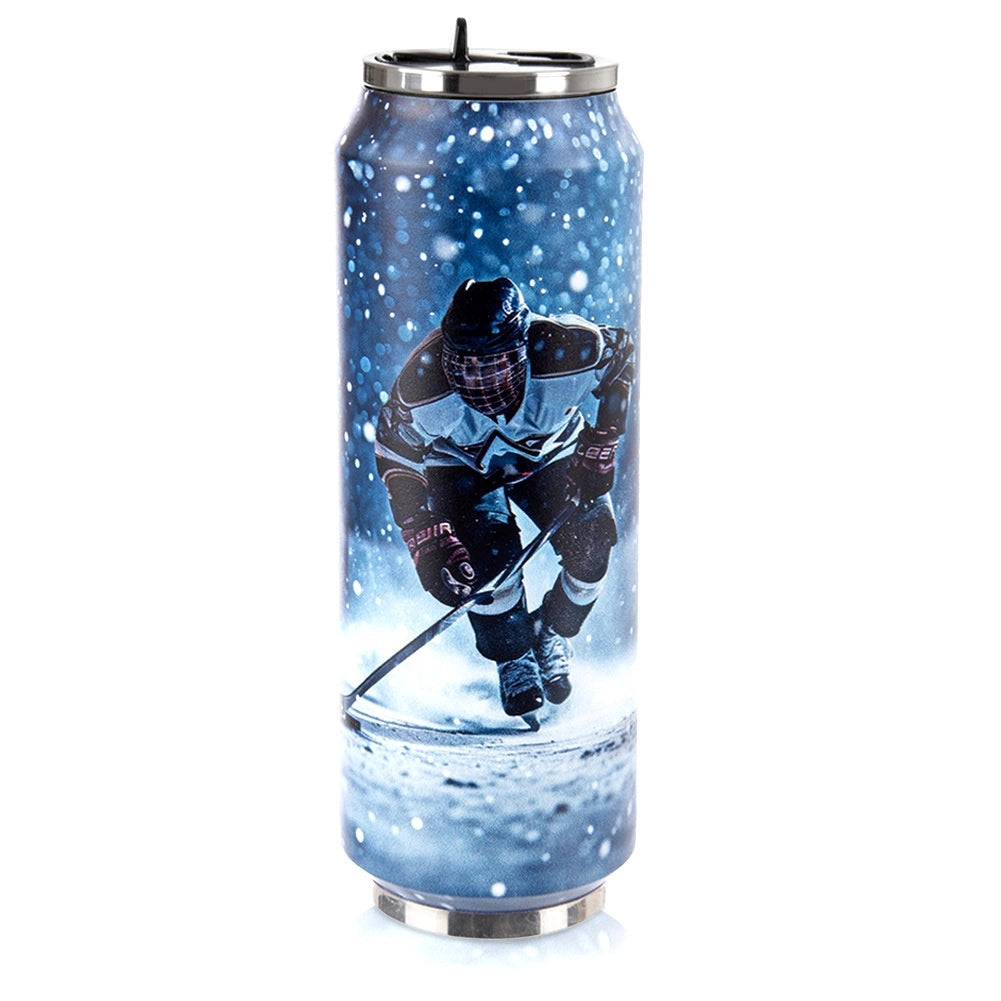 Travel Mug 700 ml, Stainless Steel, Hockey Design