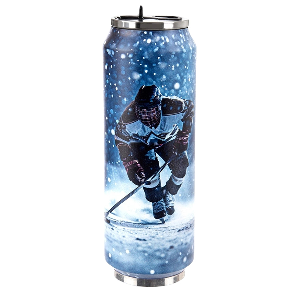 Travel Mug 700 ml, Stainless Steel, Hockey Design