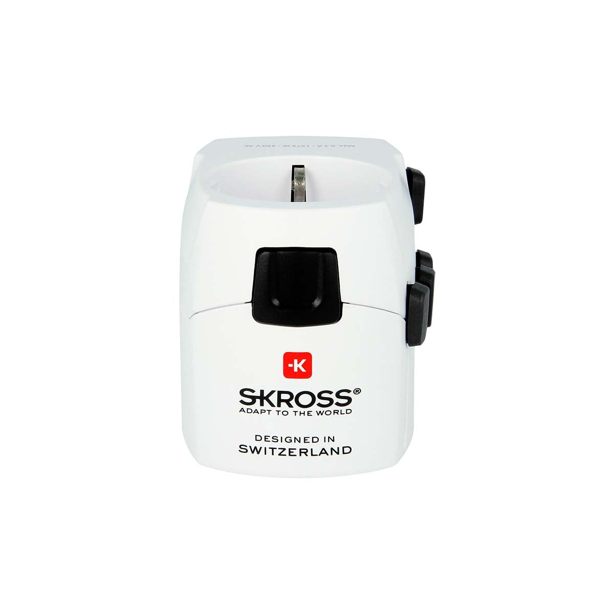 Travel adapter World PRO Grounded