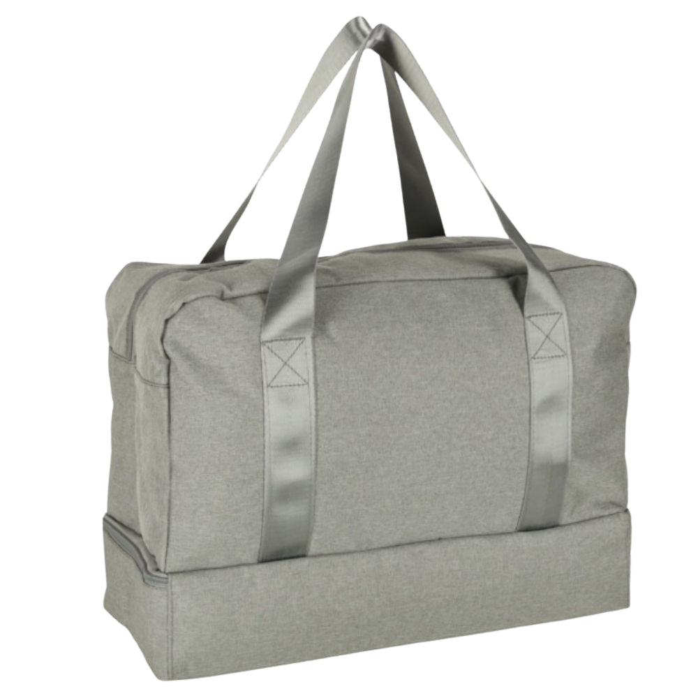 Travel bag hand luggage 39 x 18 x 30 cm grey