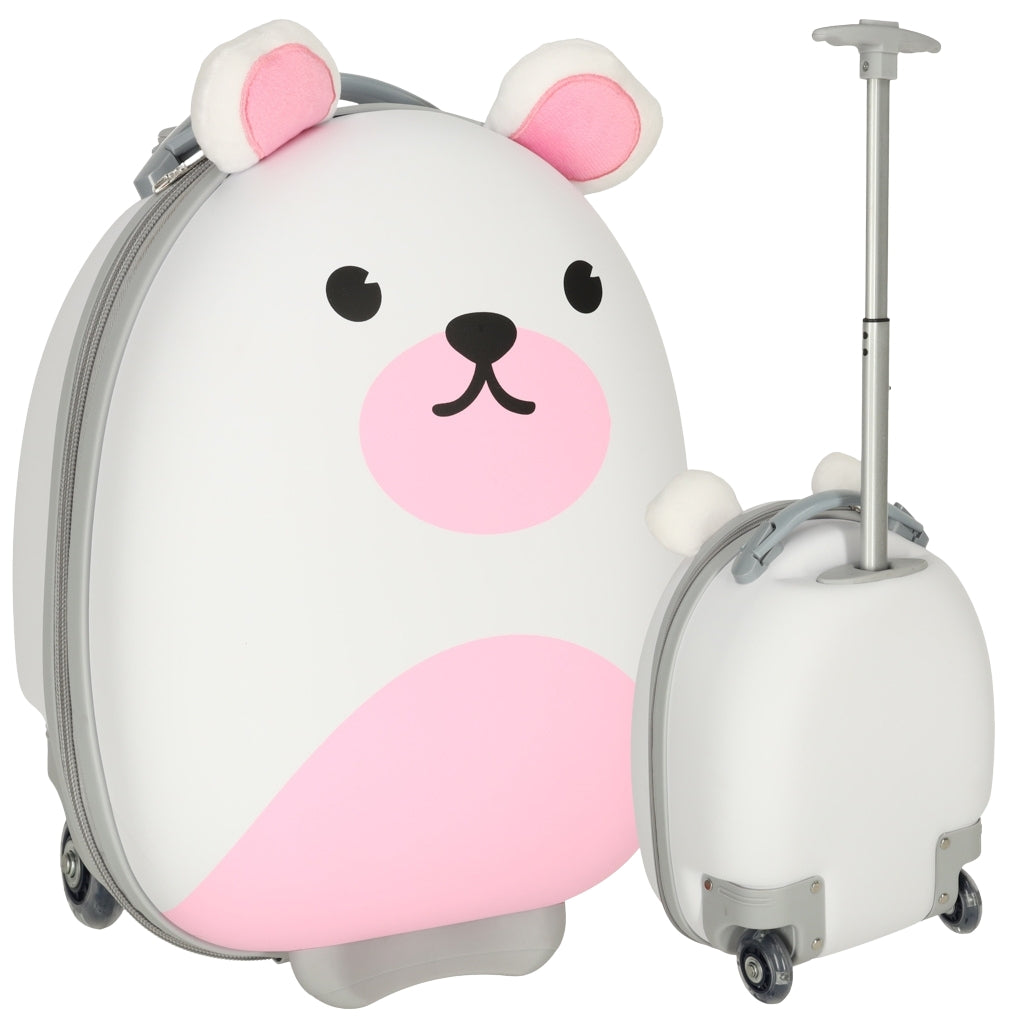 Travel case for children on wheels mouse