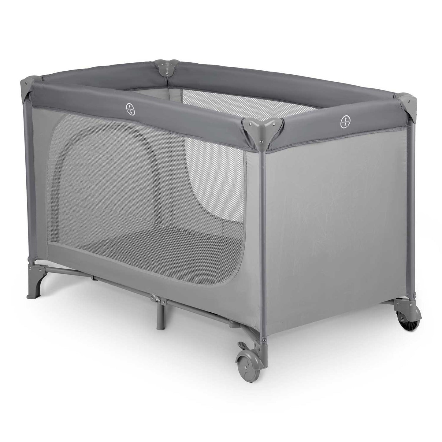 Travel cot for Children 125 x 65 x 78 cm RK-240 Grey